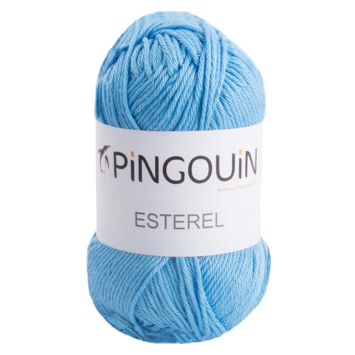 Pingouin Esterel Wolle Cyan Blau - Ribes y Casals