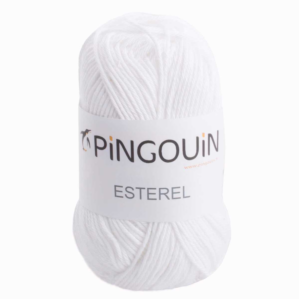 Pingouin Esterel Wolle Weiß - Ribes y Casals