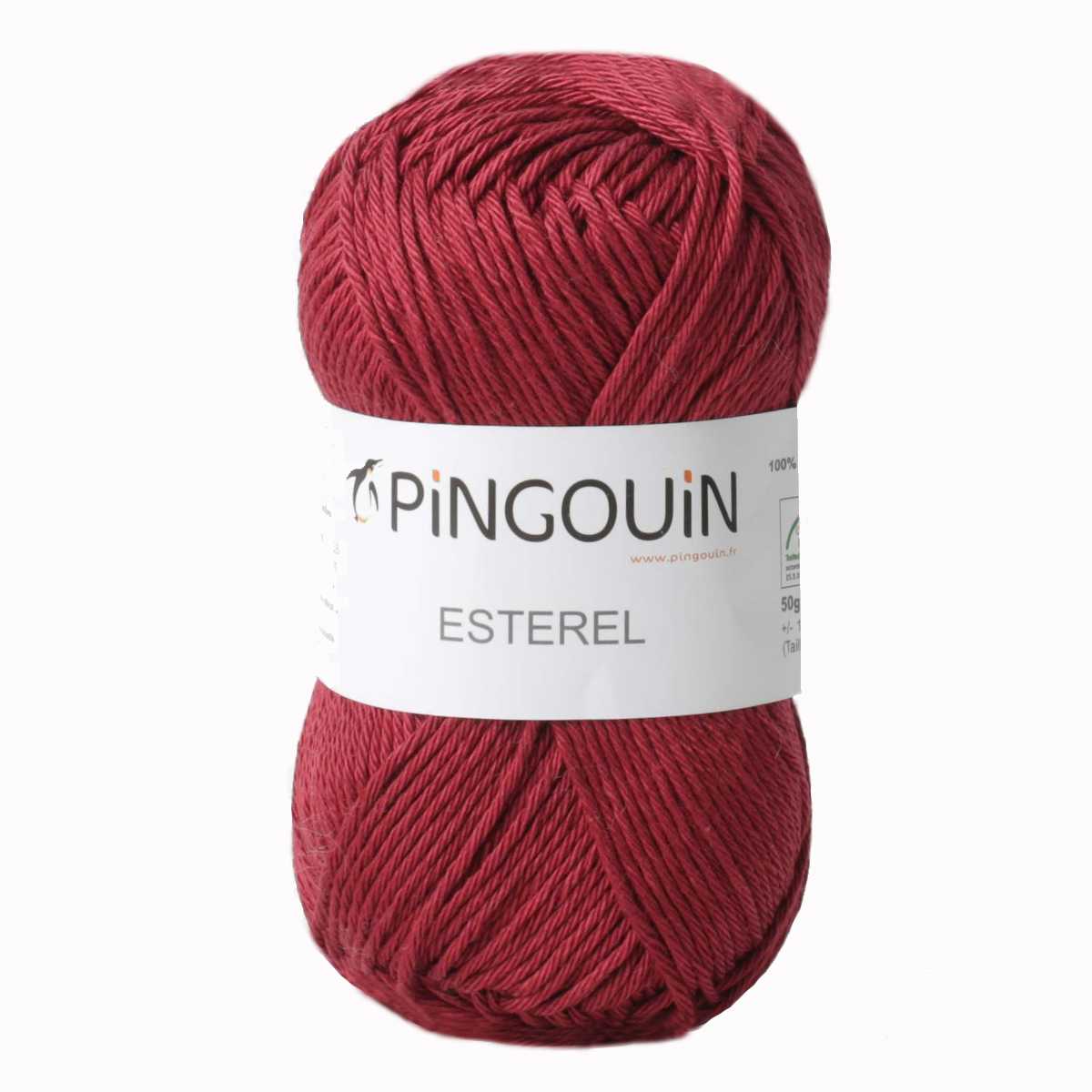 Pingouin Esterel Wolle Bordeaux - Ribes y Casals