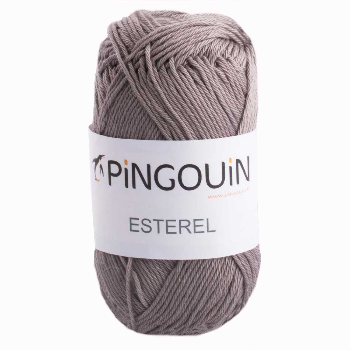 Wolle Pingouin Esterel Wolle Medium Grau - Ribes y Casals