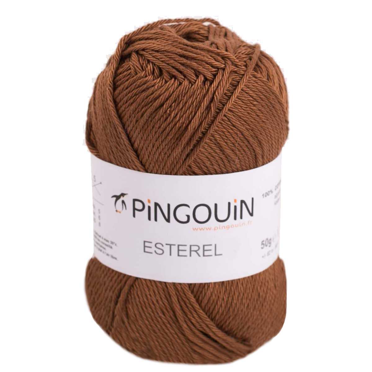 Pingouin Esterel Wolle Havanna Braun - Ribes y Casals