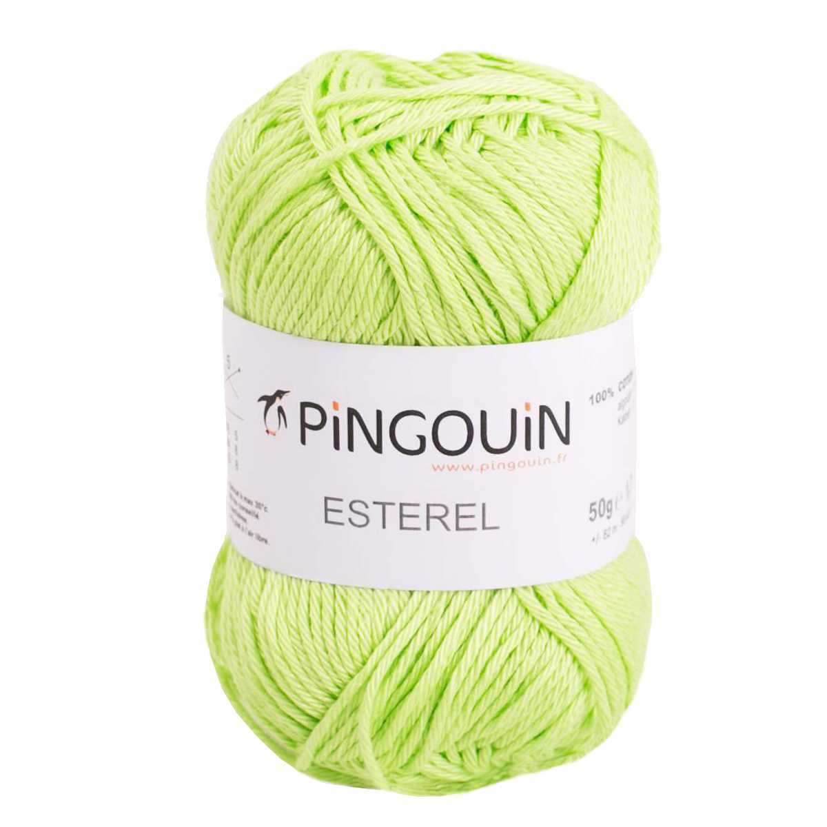 Pingouin Esterel Limonengrün Wolle - Ribes y Casals
