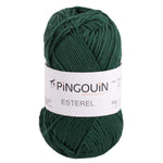 Pingouin Esterel Wolle Dunkelgrün - Ribes y Casals
