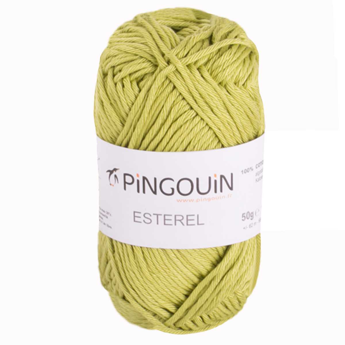 Pingouin Esterel Wolle Pistazie Grün - Ribes y Casals