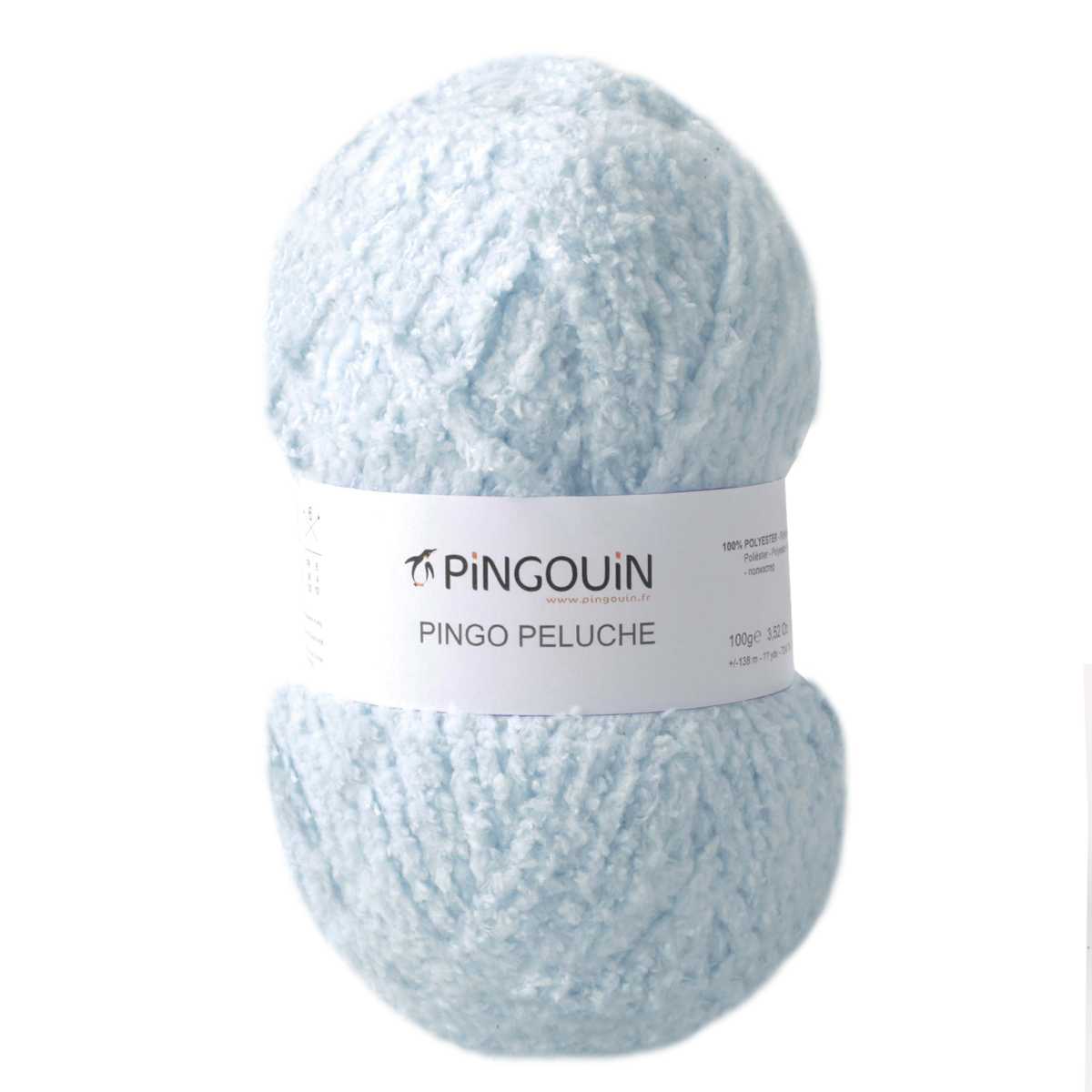 Pingouin Wolle Plüsch Hellblau - Ribes y Casals