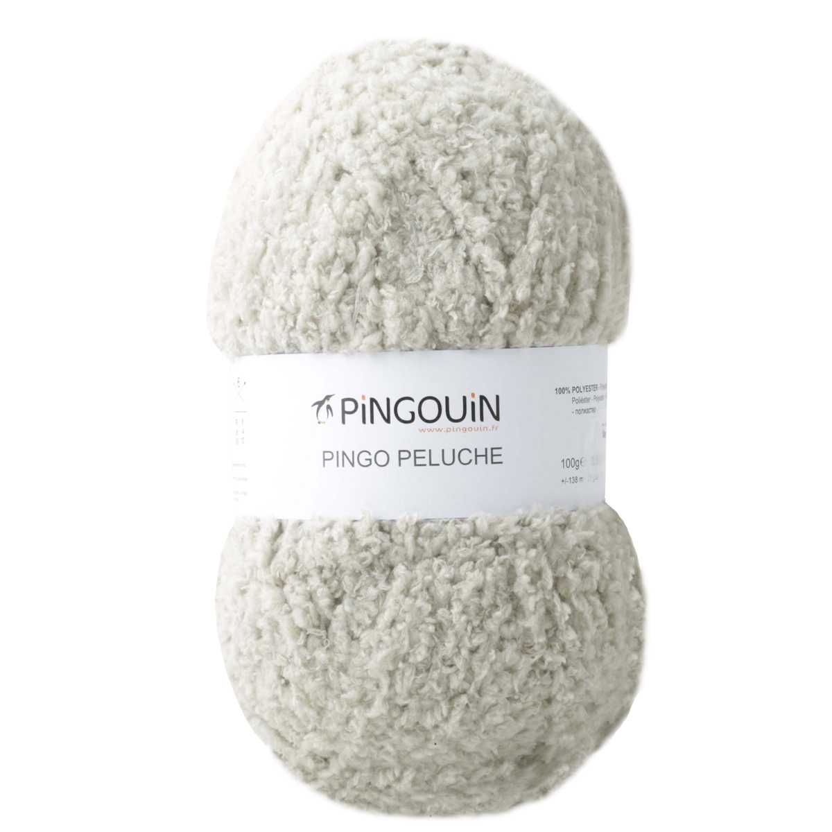 Pingouin Wolle Plüsch Grau Chamoise - Ribes y Casals