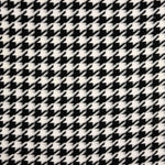 Poncho Pata Gallo Stoff Schwarz - Ribes y Casals