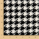 Poncho Pata Gallo Stoff Schwarz - Ribes y Casals