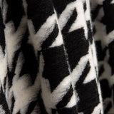 Poncho Pata Gallo Stoff Schwarz - Ribes y Casals