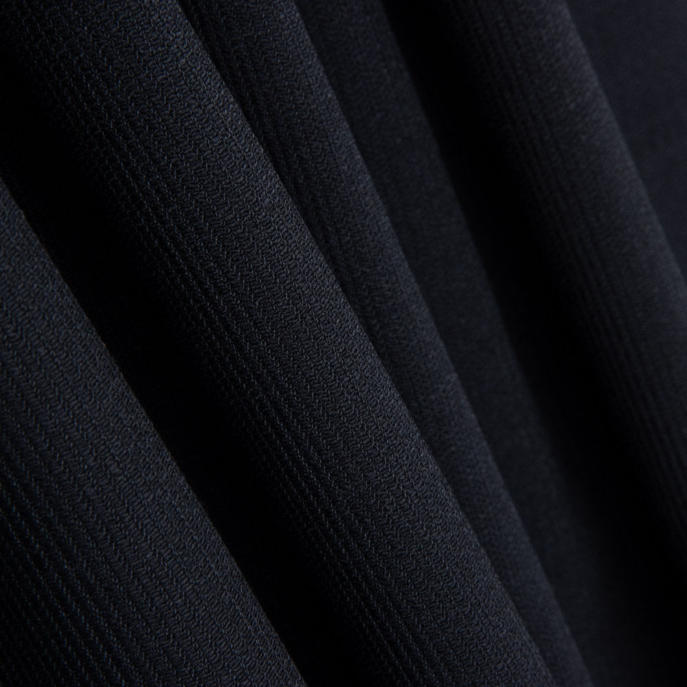 Nadelstreifen aus kalter Wolle Navy - Ribes y Casals