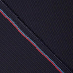 Nadelstreifen aus kalter Wolle Navy - Ribes y Casals