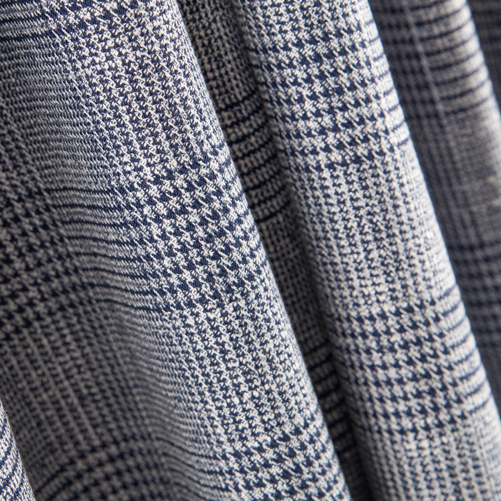 Walisische Wolle Lurex Blau - Ribes y Casals