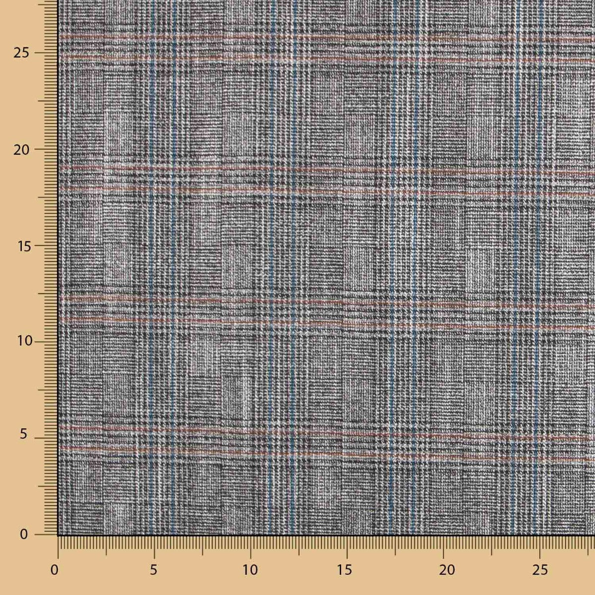 Wolle Wales Rot Silber - Ribes y Casals
