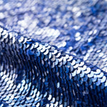 Reversible Glitzerpailletten Blau - Ribes y Casals