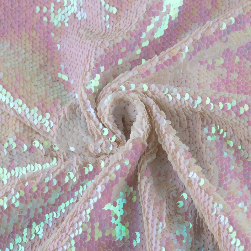 Reversible Glitzerpailletten Perlmutt - Ribes y Casals