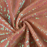 Reversible Glitzerpailletten Lachs - Ribes y Casals