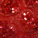 Rote Tanzpailletten - Ribes y Casals