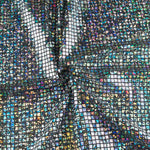 Hologramm Hologramm Pailletten Quadrat Silber Schwarz - Ribes y Casals