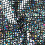 Hologramm Hologramm Pailletten Quadrat Silber Schwarz - Ribes y Casals