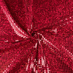 Holographie Pailletten Quadrat Rot - Ribes y Casals