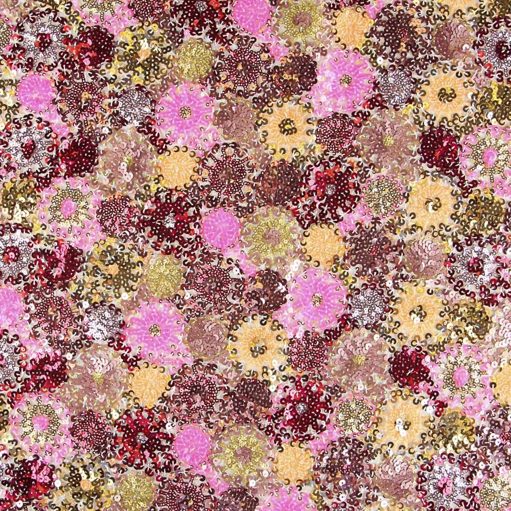 Rosa Monaco Pailletten - Ribes y Casals