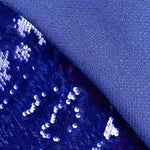 Reversible Pailletten Blau - Ribes y Casals