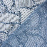 Reststück Paillettenstoff „Fiesta“ Blau – verschiedene Größen x 120 cm breit - Ribes y Casals