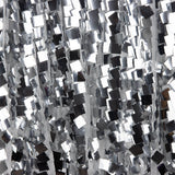 Pailletten Maxi Quadrat Silber - Ribes y Casals