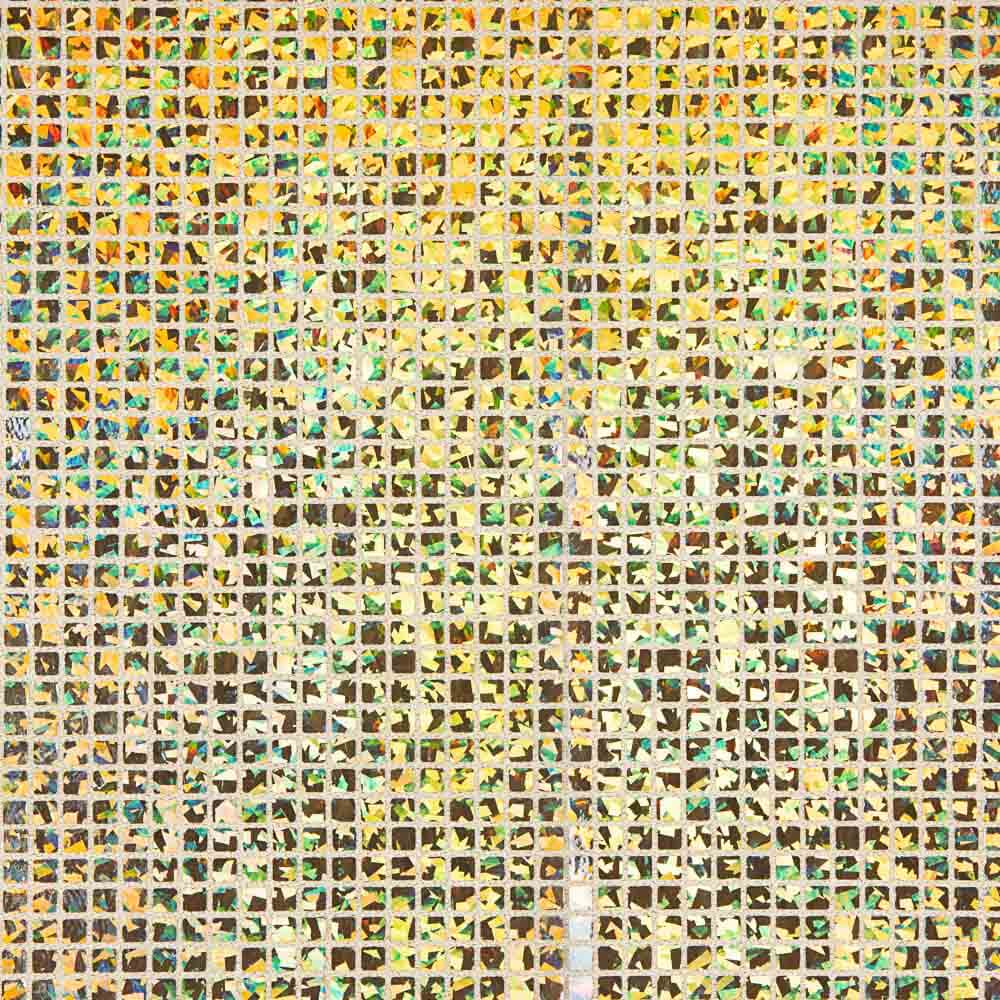 Holographie Pailletten Quadrat Gold - Ribes y Casals