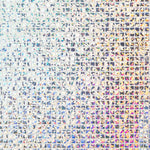 Hologramm Hologramm Pailletten Quadrat Silber - Ribes y Casals