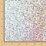 Hologramm Hologramm Pailletten Quadrat Silber - Ribes y Casals