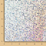 Hologramm Hologramm Pailletten Quadrat Silber - Ribes y Casals