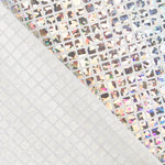 Hologramm Hologramm Pailletten Quadrat Silber - Ribes y Casals