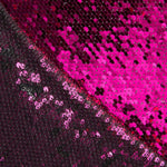 Fuchsia-Schwarz Fuchsia Reversible Paillette - Ribes y Casals