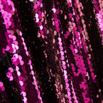Fuchsia-Schwarz Fuchsia Reversible Paillette - Ribes y Casals