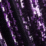 Reversible Pailletten Lila-Silber - Ribes y Casals