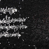 Reversible Paillette Schwarz-Silber - Ribes y Casals