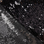 Reversible Paillette Schwarz-Silber - Ribes y Casals