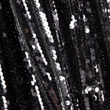 Reversible Paillette Schwarz-Silber - Ribes y Casals