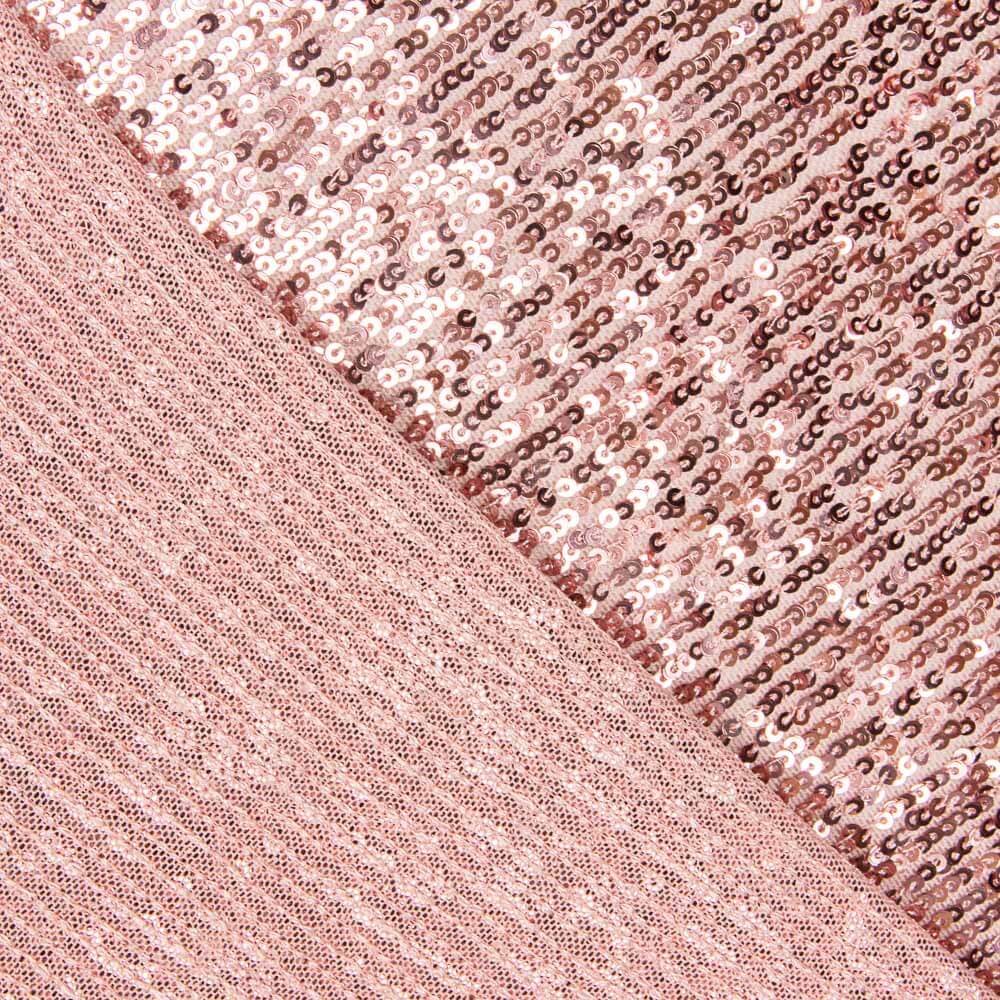 Tüll-Lycra-Pailletten Hellrosa - Ribes y Casals