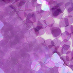 Paillettentüll in Malva mit Pailletten in Tropfenform, violett - Ribes y Casals