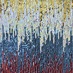 Blaue Degradé-Pailletten - Ribes y Casals
