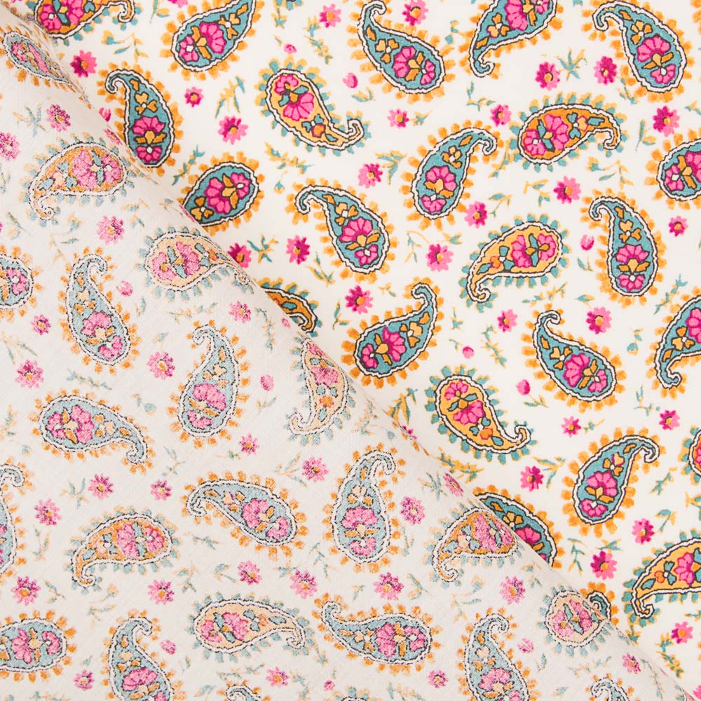 Rajvee Cotton Tana Lawn Liberty - Ribes y Casals