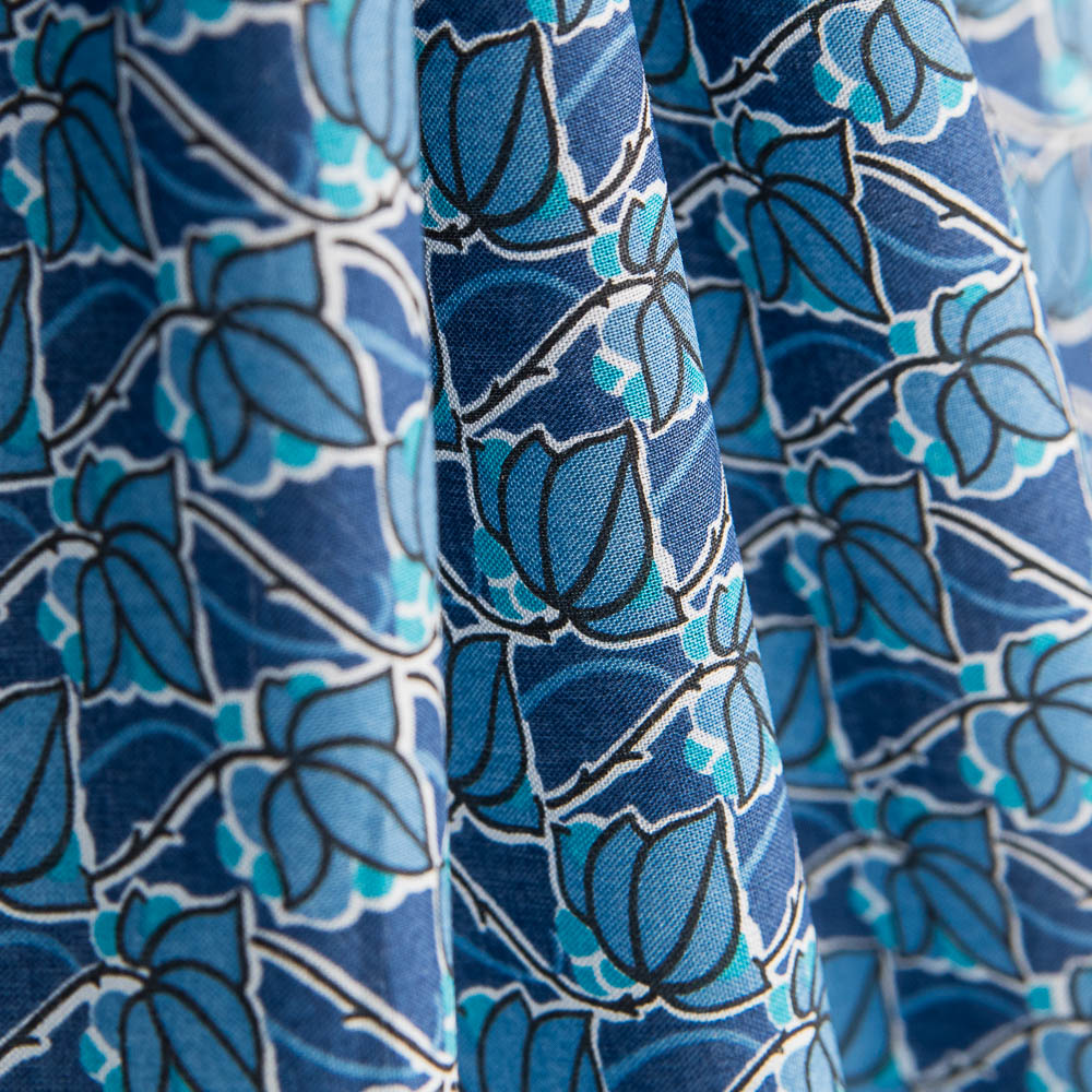 Liberty Fabrics Tana Lawn® Blume Blau - Ribes y Casals