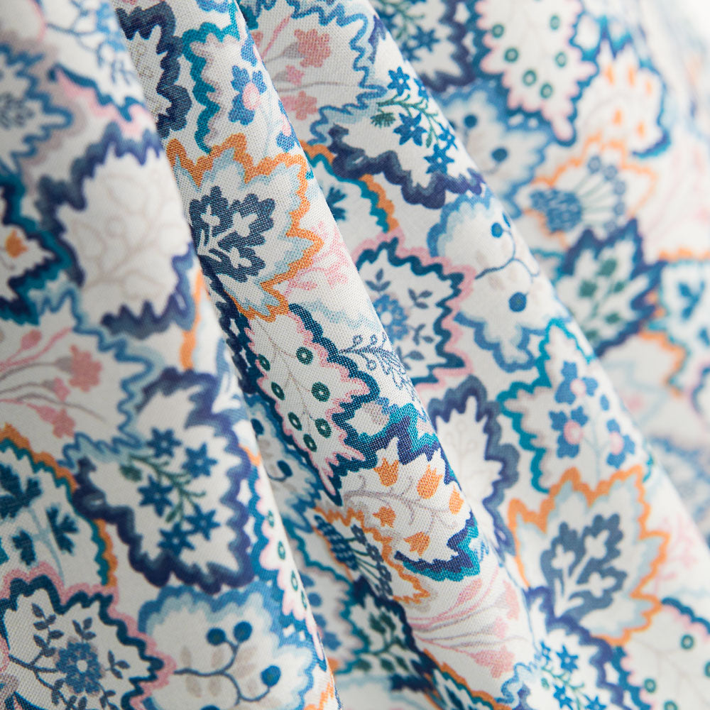 Liberty Fabrics Tana Lawn® Leaf Canopy Tan Lawn® Blue - Ribes y Casals