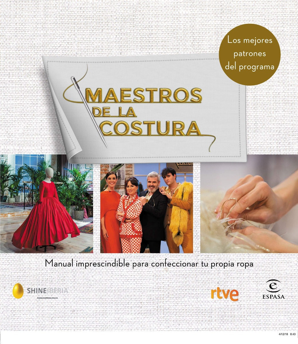 Buch "Maestros de la Costura". Ein unverzichtbares Handbuch für die Herstellung eigener Kleidung. - Ribes y Casals