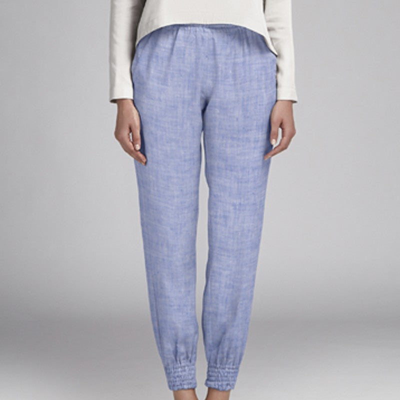 Leinen Oxford Blau Denim - Ribes y Casals