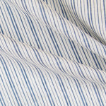 Leinen Fein gestreift Navy - Ribes y Casals