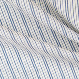 Leinen Fein gestreift Navy - Ribes y Casals