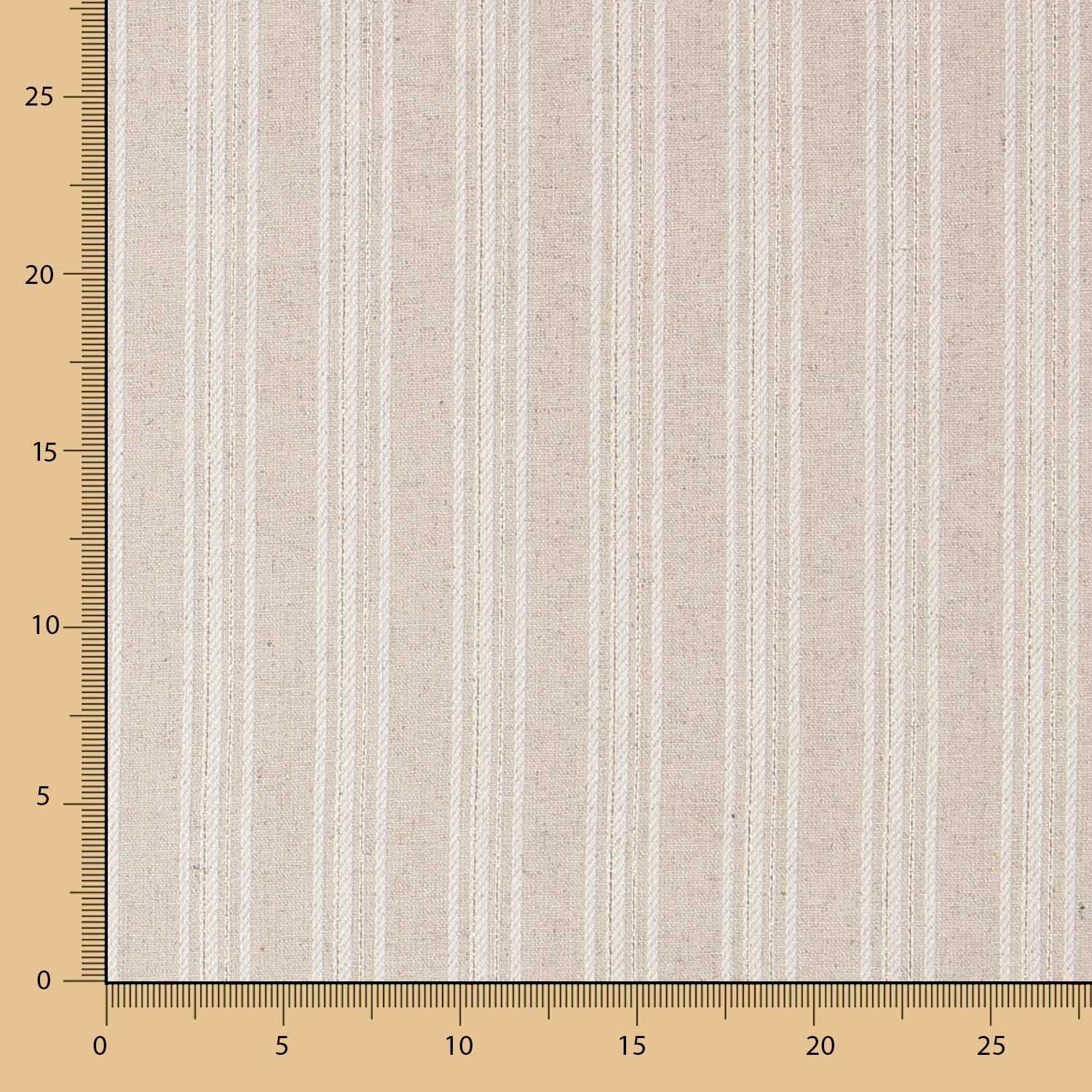 Leinen Soft Leinen Lurex Streifen Rustikal - Ribes y Casals